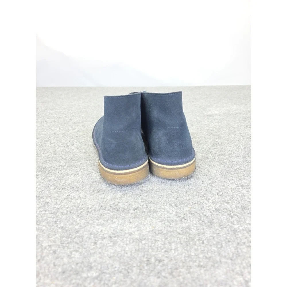 Clarks Originals Boots Women's 8 M Charles F. Stead‎ Desert Chukka Suede Navy